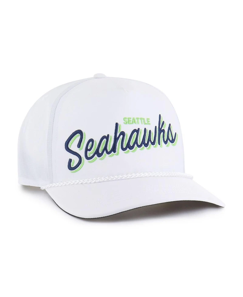 '47 Brand Men's White Seattle Seahawks Brrr Fairway Hitch Adjustable Hat