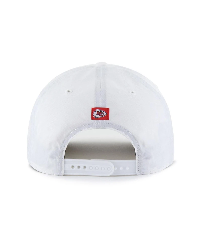 '47 Brand Men's White Kansas City Chiefs Brrr Fairway Hitch Adjustable Hat