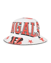 '47 Brand Women's White Cincinnati Bengals Energize Bucket Hat