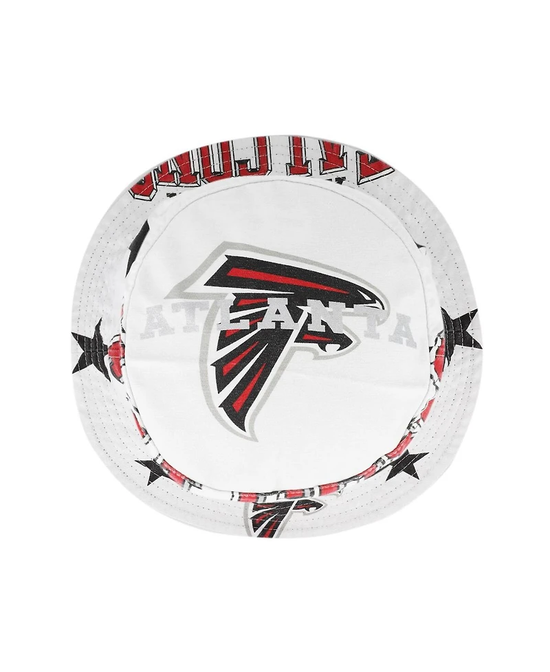 '47 Brand Women's White Atlanta Falcons Energize Bucket Hat