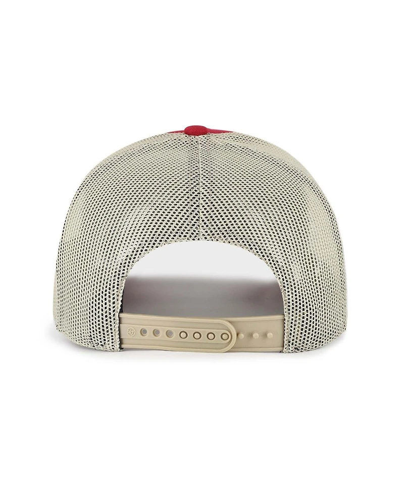 '47 Brand Men's Crimson Alabama Crimson Tide Arid Adjustable Trucker Hat