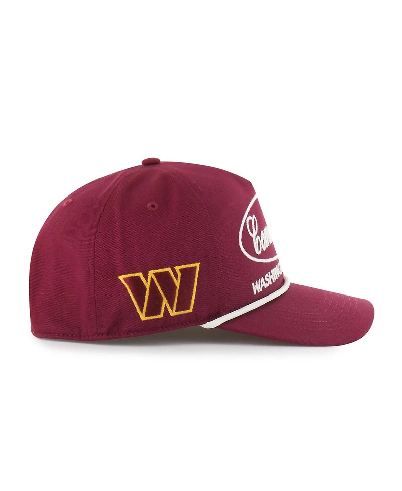 '47 Brand Men's Burgundy Washington Commanders Foundational Hitch Adjustable Hat