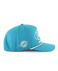 '47 Brand Men's Aqua Miami Dolphins Foundational Hitch Adjustable Hat