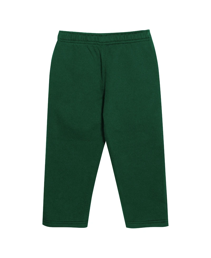 Outerstuff Toddler Green Bay Packers Lineman Fleece Hoodie and Pants Set