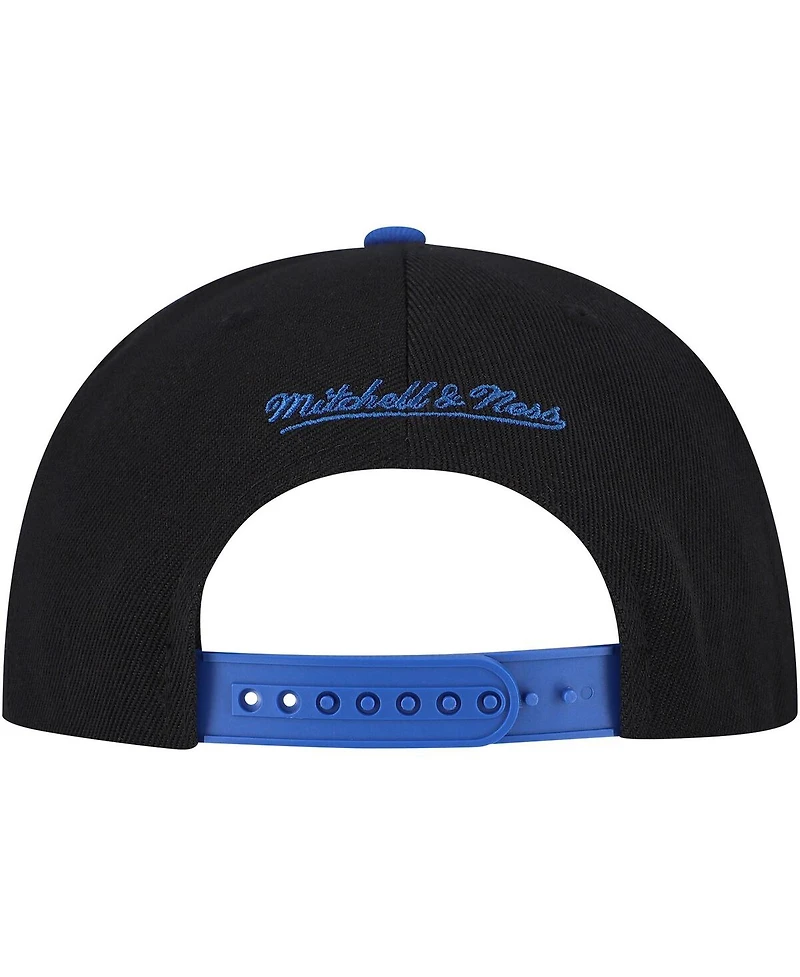 Mitchell & Ness Men's Black Chicago Cubs Rise Up Snapback Hat