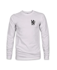 1863FC Men's Gray Chelsea Back Team Arch Long Sleeve T-Shirt