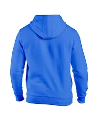 1863FC Men's Blue Chelsea Retro Color Badge Fleece Pullover Hoodie