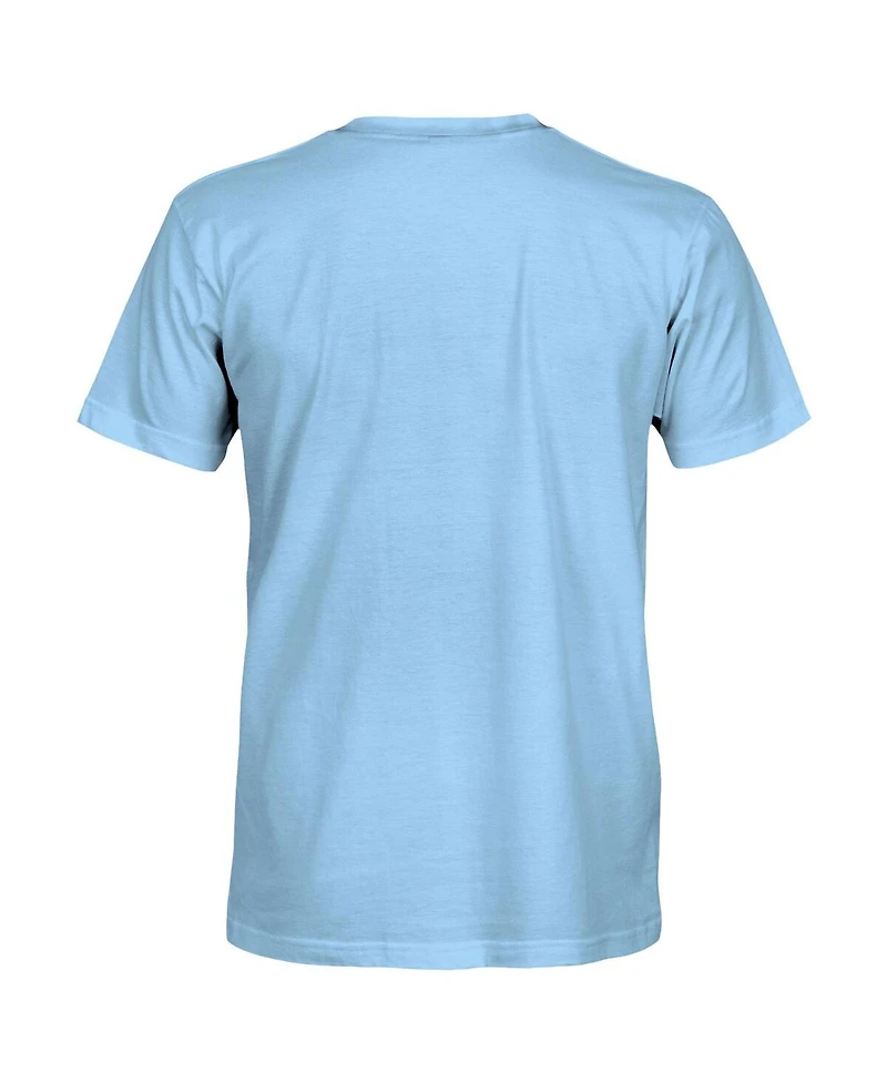 1863FC Men's Sky Blue Manchester City Mono Badge T-Shirt