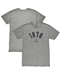 1863FC Men's Heather Gray Everton Arched Date Vintage Tri-Blend T-Shirt