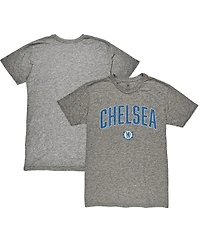 1863FC Men's Heather Gray Chelsea Wordmark Vintage Tri-Blend T-Shirt