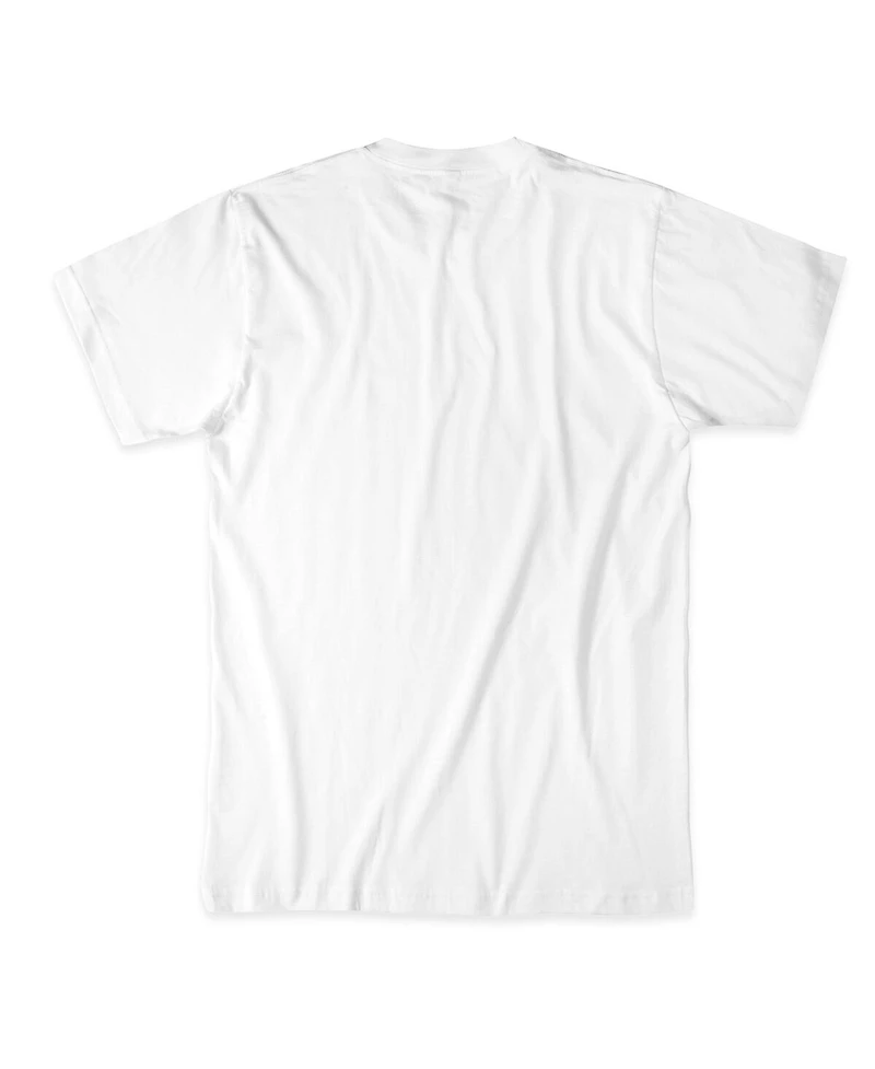 1863FC Men's White Chelsea Badge T-Shirt