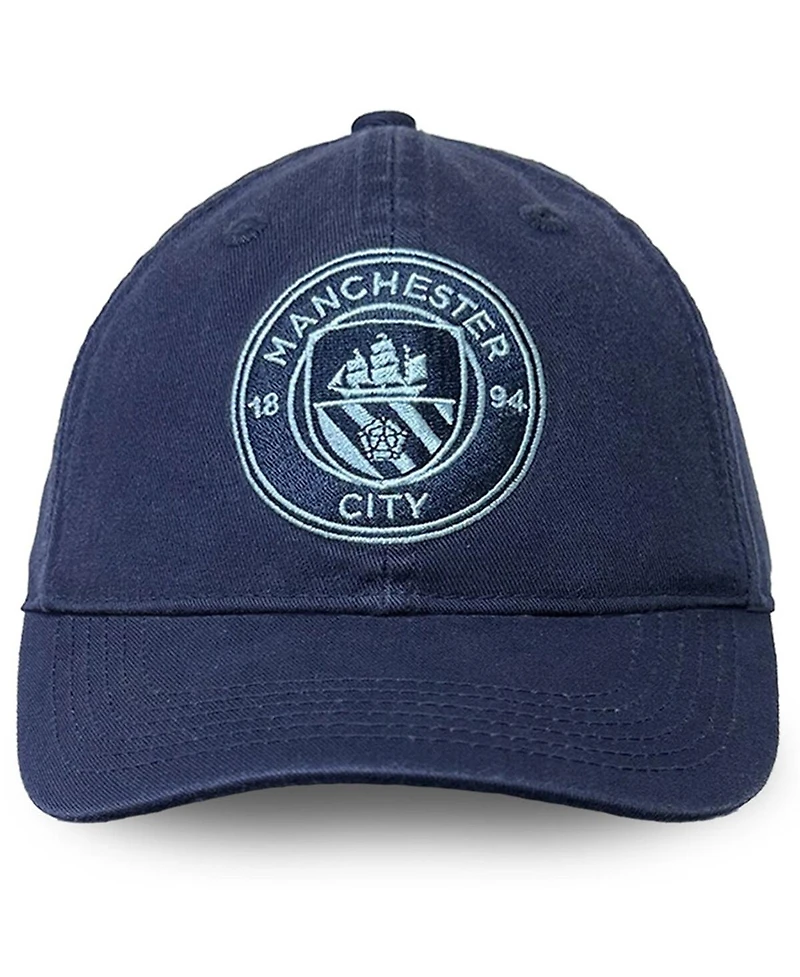 1863FC Men's Navy Manchester City Classic Adjustable Hat