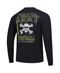 Image One Men's Black Army Black Knights Hyper Local Long Sleeve T-Shirt