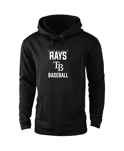 Dunbrooke Men's Black Tampa Bay Rays Champion Pullover Hoodie