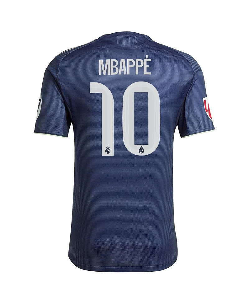Adidas Men's Kylian Mbappe Blue Real Madrid 2025/26 Away Authentic Player Jersey