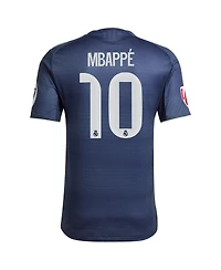 Adidas Men's Kylian Mbappe Blue Real Madrid 2025/26 Away Authentic Player Jersey