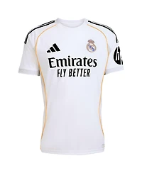 Adidas Men's Kylian Mbappe White Real Madrid 2025/26 Home Replica Player Jersey