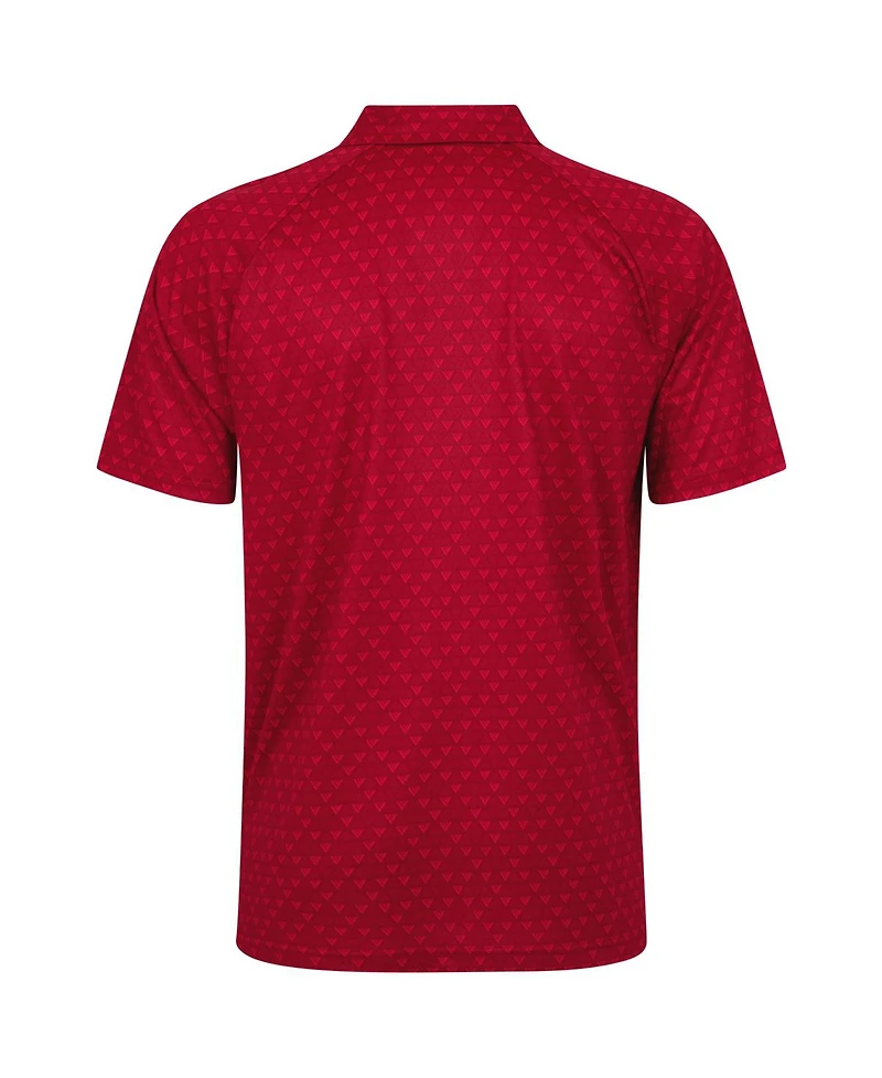 LevelWear Men's Red Usmnt Cobalt Polo Shirt