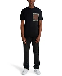 Karl Lagerfeld Paris Men's Thumbprint Detail T-Shirt