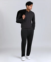 Kenneth Cole Men's Long Sleeve Polo Sweater