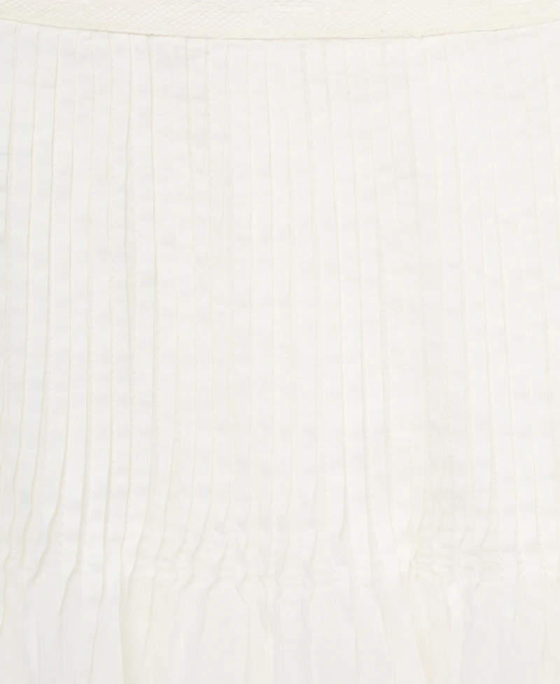 Mango Women's Lace Cotton Skirt