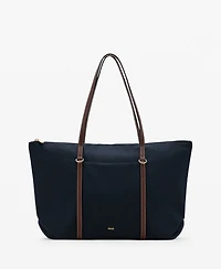 Mango Women's Double Handle Shopper Bag