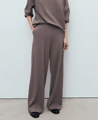 Mango Women's Elastic Waist Jogger Pants