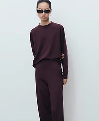 Mango Women's Elastic Waist Jogger Pants