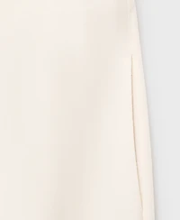 Mango Women's Straight-Fit Cotton Pants