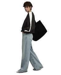 Puma Women's T7 Over Oversized Crewneck Sweatshirt