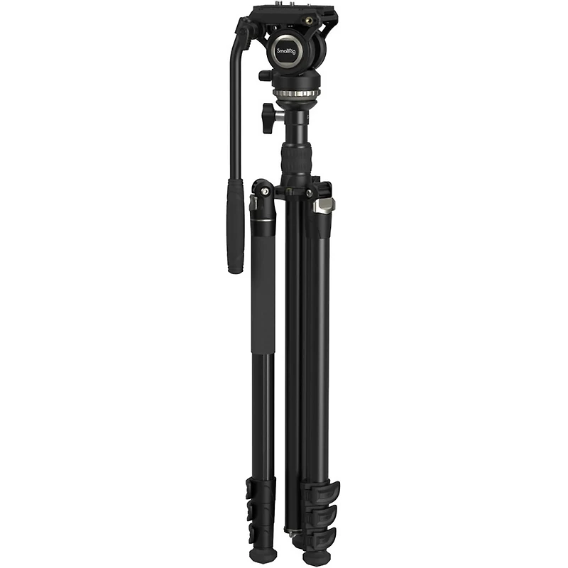 SmallRig CT210 4-Sections Aluminum Video Tripod Kit
