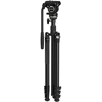 SmallRig CT210 4-Sections Aluminum Video Tripod Kit