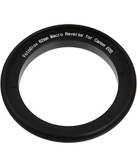 Fotodiox 62mm Filter Thread Macro Reverse Mount Adapter Ring for Nikon F Mount Slr Camera Body