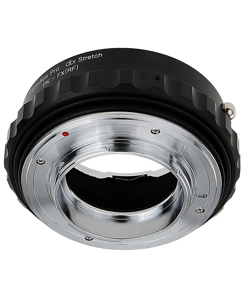 Fotodiox Dlx Series Pentax K Mount (Pk) Slr Lens to Fujifilm X-Series Mirrorless Camera Body Stretch Mount Adapter with Macro Focusing Helicoid and Ma