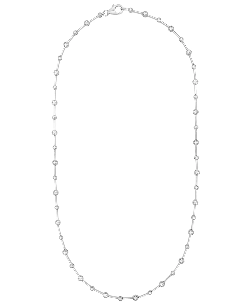 Diamond Necklace (1 ct. t.w.) 10K White or Yellow Gold