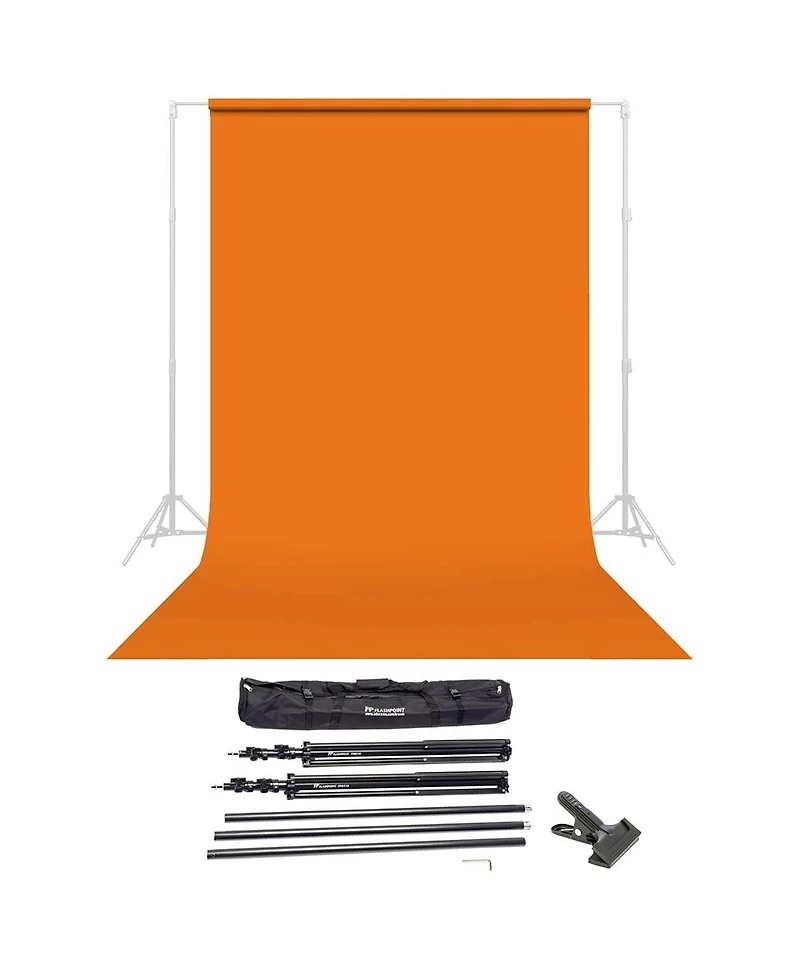 Savage Widetone Seamless Background Paper, 86" wide x 36' Orange, #24