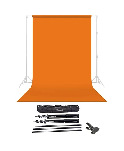 Savage Widetone Seamless Background Paper, 86" wide x 36' Orange, #24