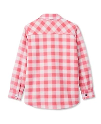 Lands' End Kids Flannel Shacket