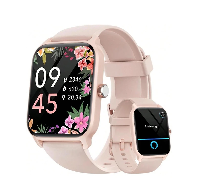 Ruxing Smart Smart Watches For Women Men, Alexa Built-In 1.8" Fitness Tracker Watch For Android Ios, Waterproof Activity Trackers With 105+ Sport