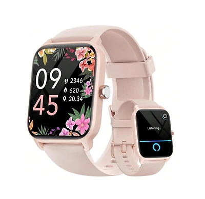 Ruxing Smart Smart Watches For Women Men, Alexa Built-In 1.8" Fitness Tracker Watch For Android Ios, Waterproof Activity Trackers With 105+ Sport