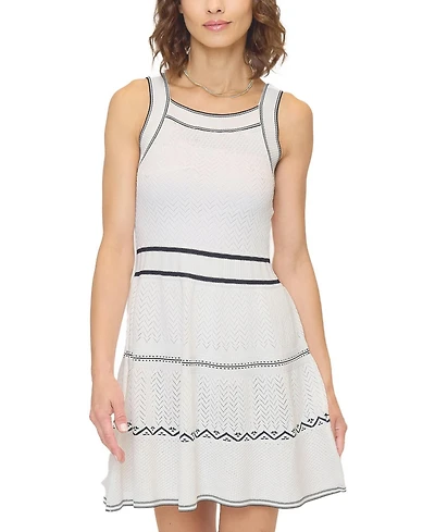 Central Park West Women's Emanuel Nautical Stripe Mini Dress