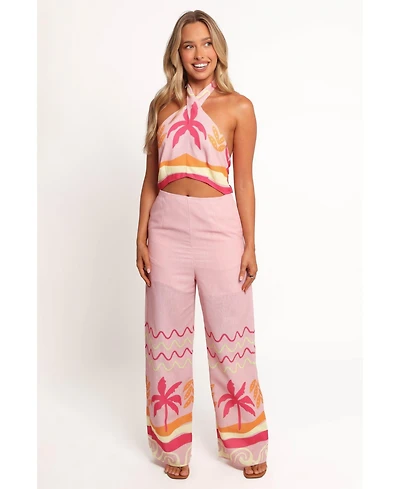 Petal and Pup Women's Aryn Halterneck Jumpsuit