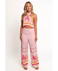 Petal and Pup Women's Aryn Halterneck Jumpsuit