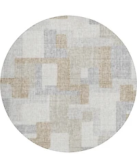 Dalyn Portico Washable PO3 8'x8' Round Area Rug