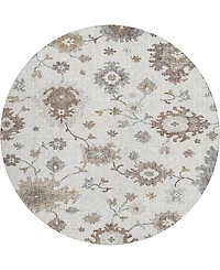 Dalyn Portico Washable PO6 8'x8' Round Area Rug