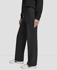 Dkny Women's Sport Stacked Transfer Logo Track Pants