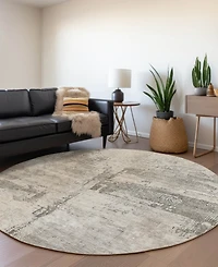 Dalyn Nouveau Washable NV8 8'x8' Round Area Rug