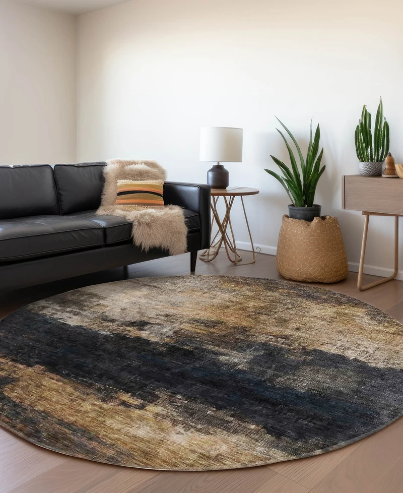 Dalyn Nouveau Washable NV17 8'x8' Round Area Rug
