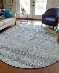 Dalyn Portico Washable PO1 8'x8' Round Area Rug