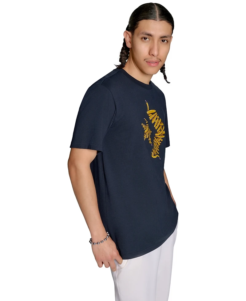 Converse Men's Shoelace Graphic Print T-Shirt